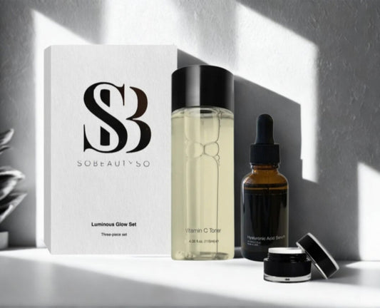 Ensemble essentiels pour éclat lumineux